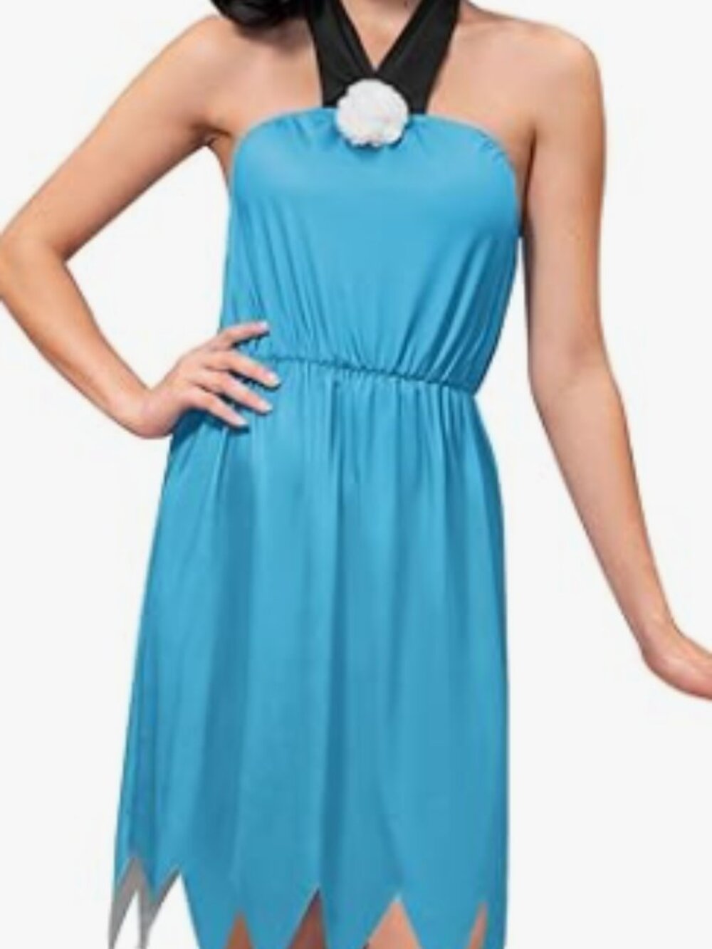 NWOT ALIREVERIE Women's Halloween Blue Rubble Costume
